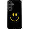 Black Happy Face Galaxy S25 Impact Case